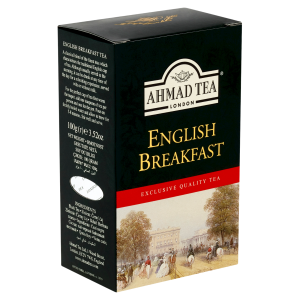 Ahmad Tea English Breakfast sypaný 100 g Ahmad Tea Oficiální obchod