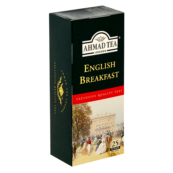 Ahmad Tea | English Breakfast | 25 sáčků (s úvazkem)