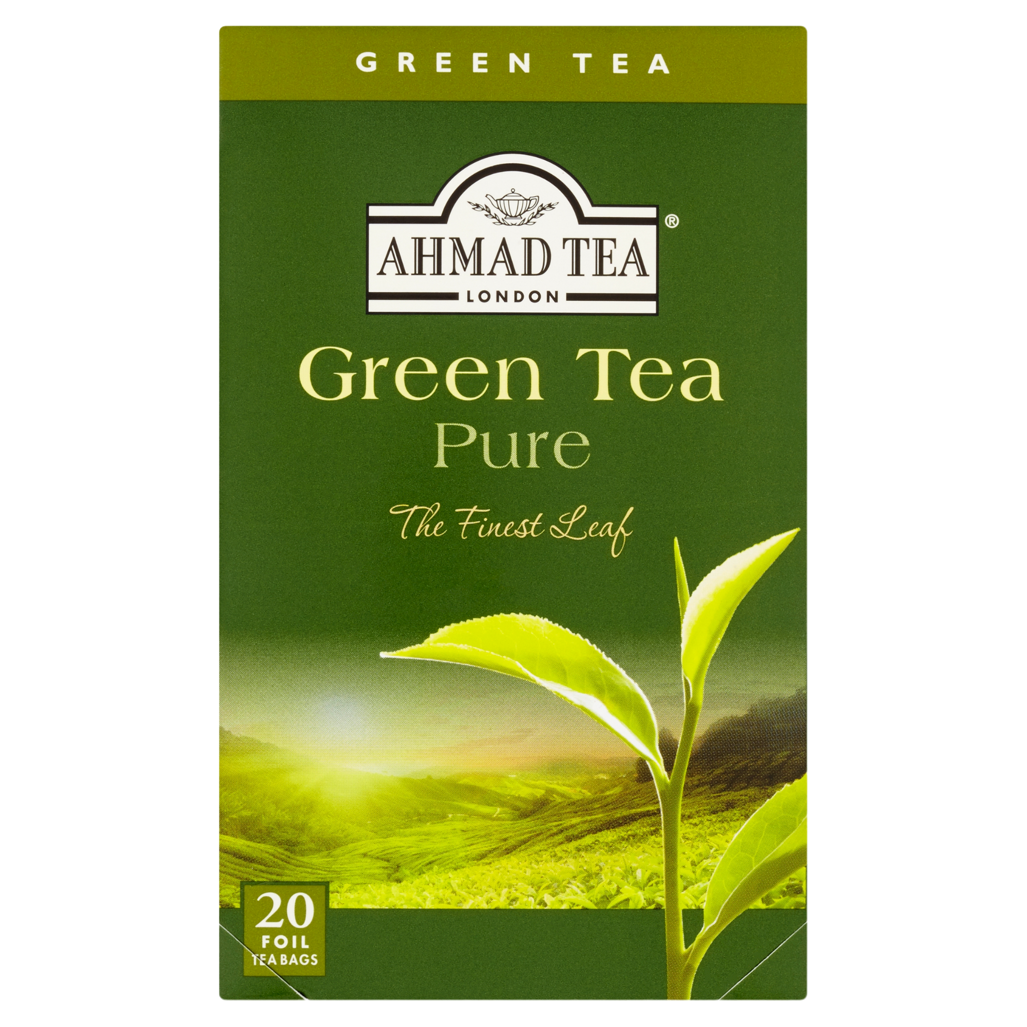 Ahmad Tea | Green Tea Pure | 20 alu sáčků