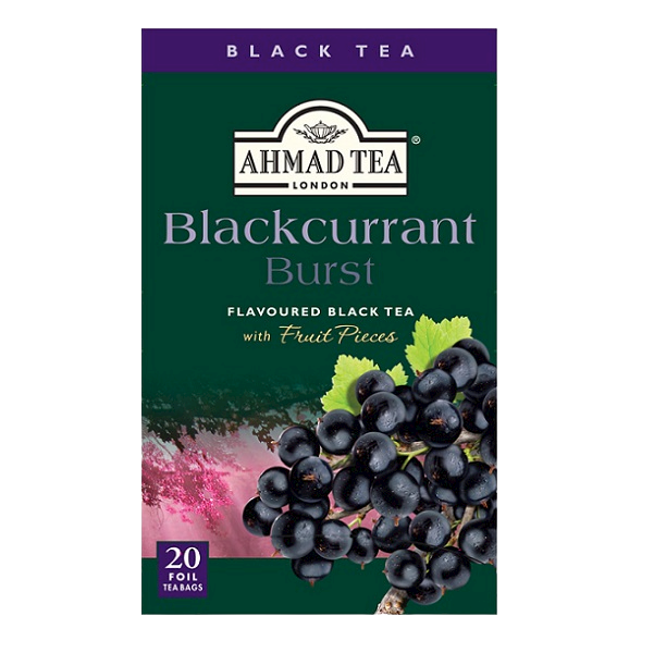 Ahmad Tea | Blackcurrant Burst | 20 alu sáčků