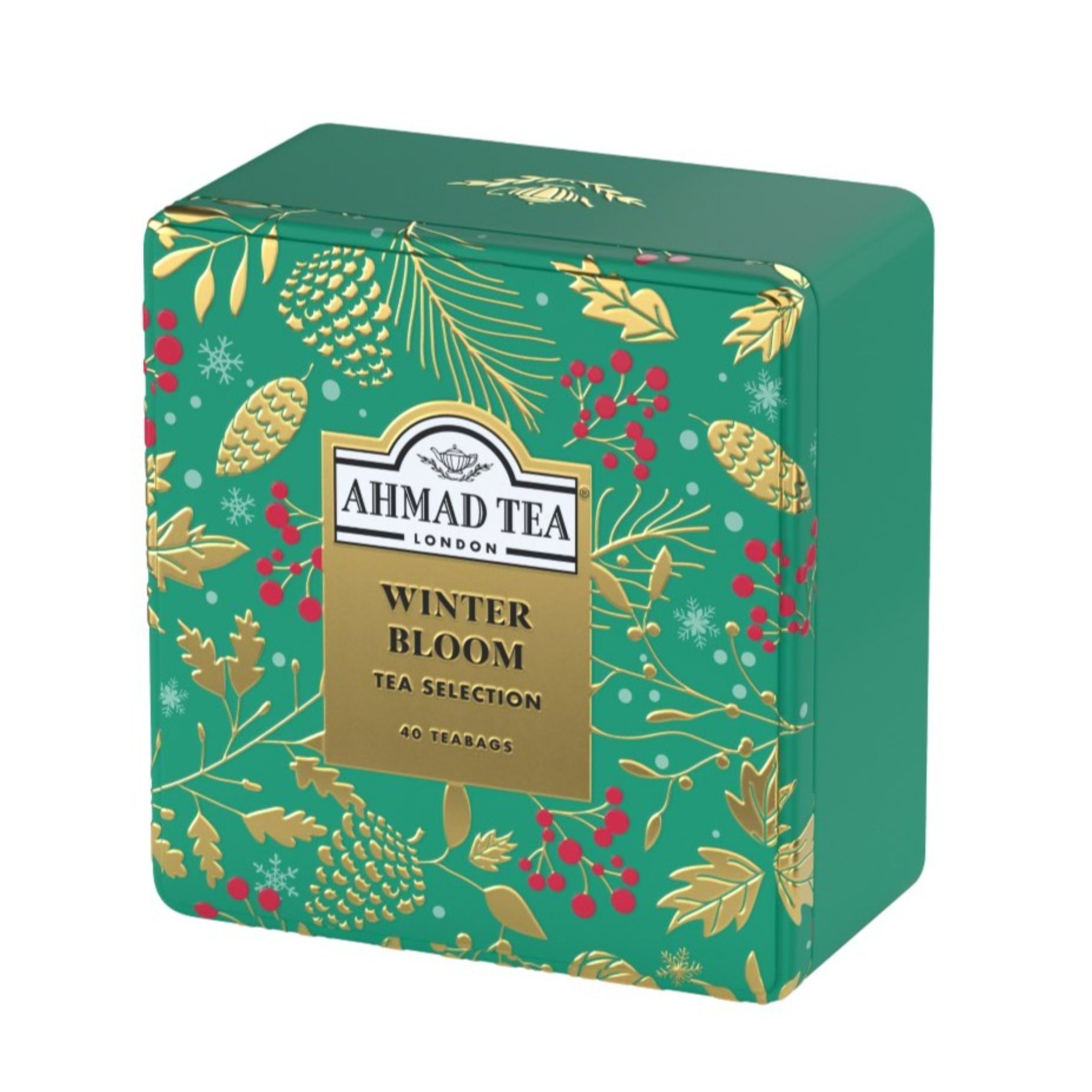 Ahmad Tea | Winter Bloom Caddy | 40 alu sáčků