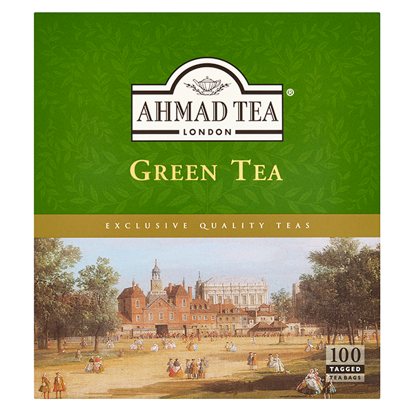 Ahmad Tea | Green Tea |100 sáčků (s úvazkem)