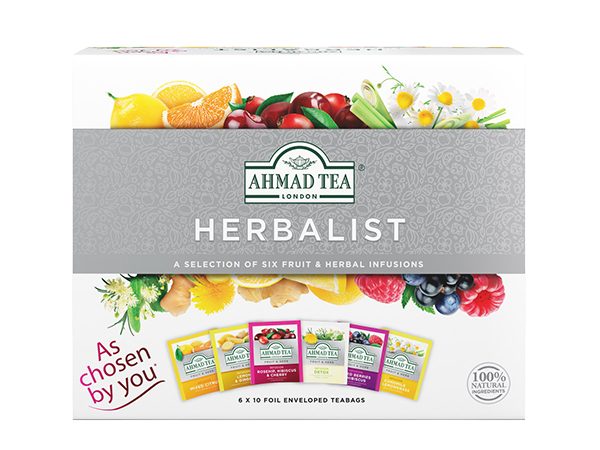 Ahmad Tea | Herbalist | 60 alu sáčků