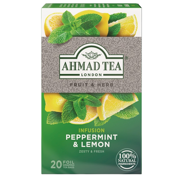 Ahmad Tea | Peppermint & Lemon | 20 alu sáčků