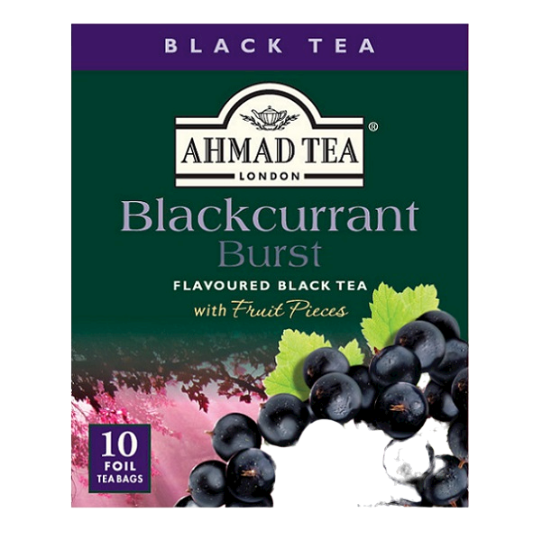 Ahmad Tea | Blackcurrant Burst | 10 alu sáčků