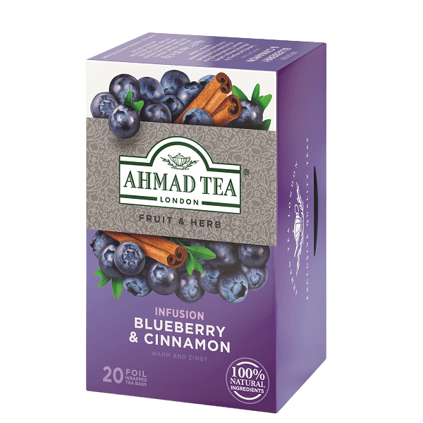 Ahmad Tea | Blueberry & Cinnamon | 20 alu sáčků