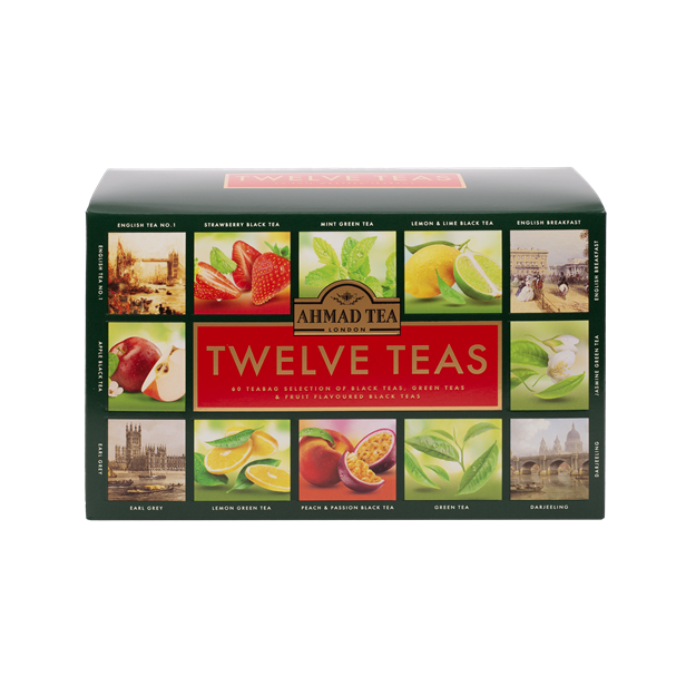 AHMAD TEA Twelve teas 60 sáčků