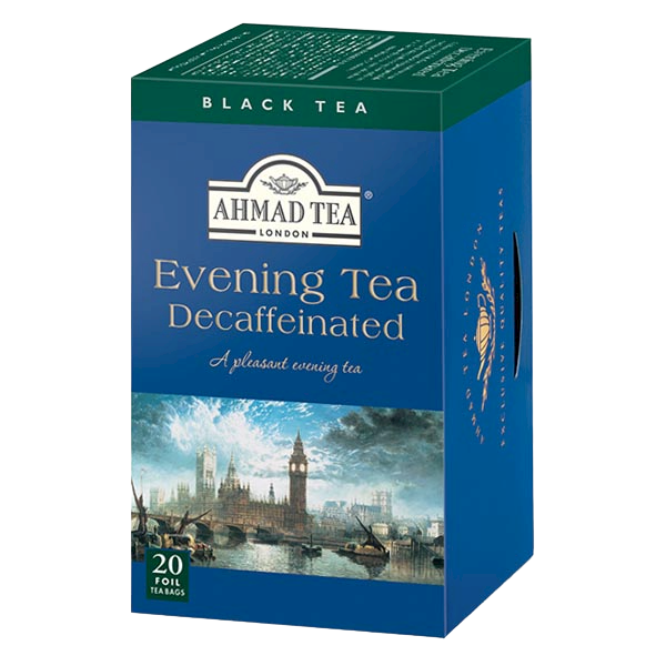 Ahmad Tea | Evening Tea Decaffeinated | 20 alu sáčků