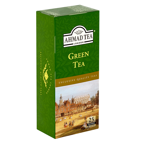 Levně Green Tea | 25 sáčků (s úvazkem)