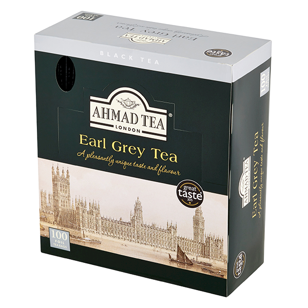 Ahmad Tea | Earl Grey Tea | 100 alu sáčků