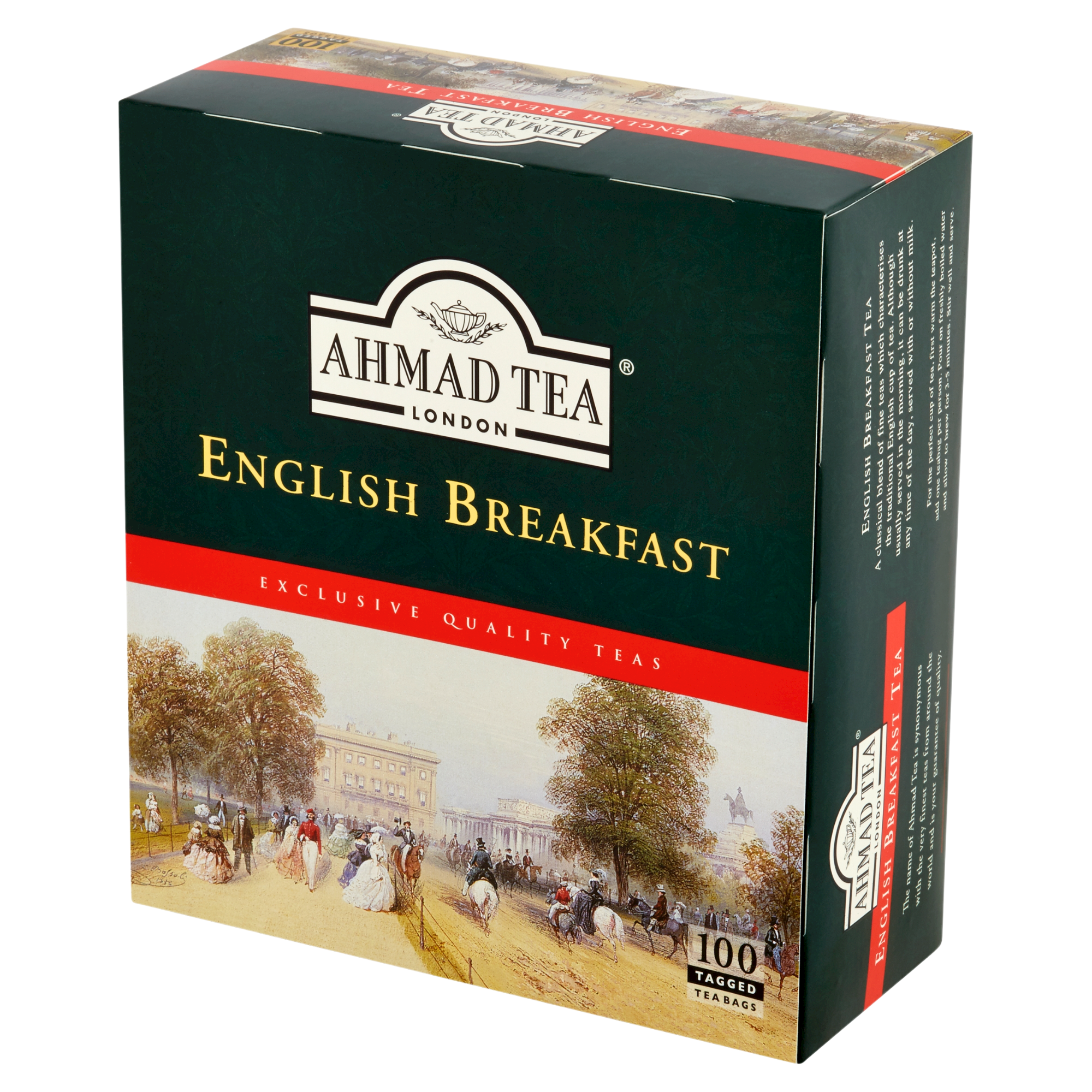 Ahmad Tea | English Breakfast | 100 sáčků (s úvazkem)