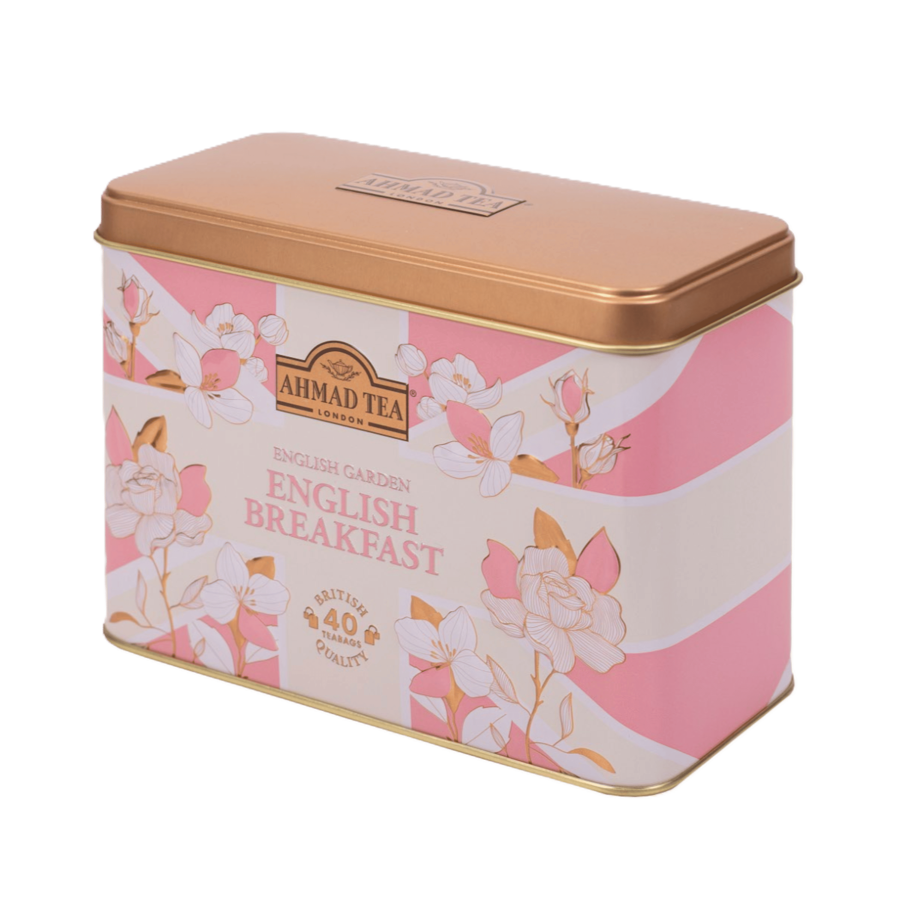Ahmad Tea | Garden Caddy English Breakfast | 40 sáčků s úvazkem
