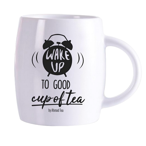 Levně Hrnek "Wake up to good cup of tea" | 450 ml